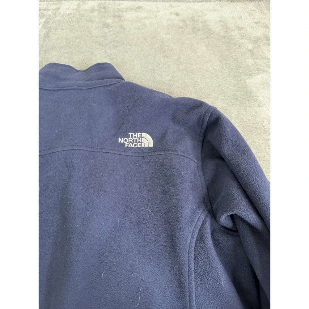 The North Face Windwall Fleece Jacket Men's Size Small Blue Full Zip Outdoor